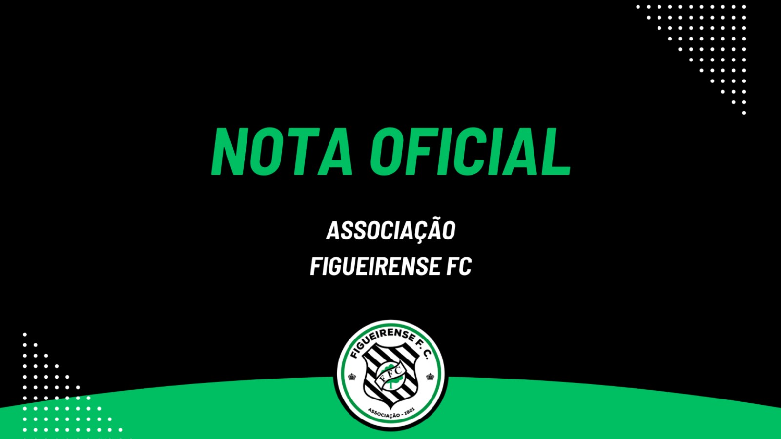 Nota Oficial.