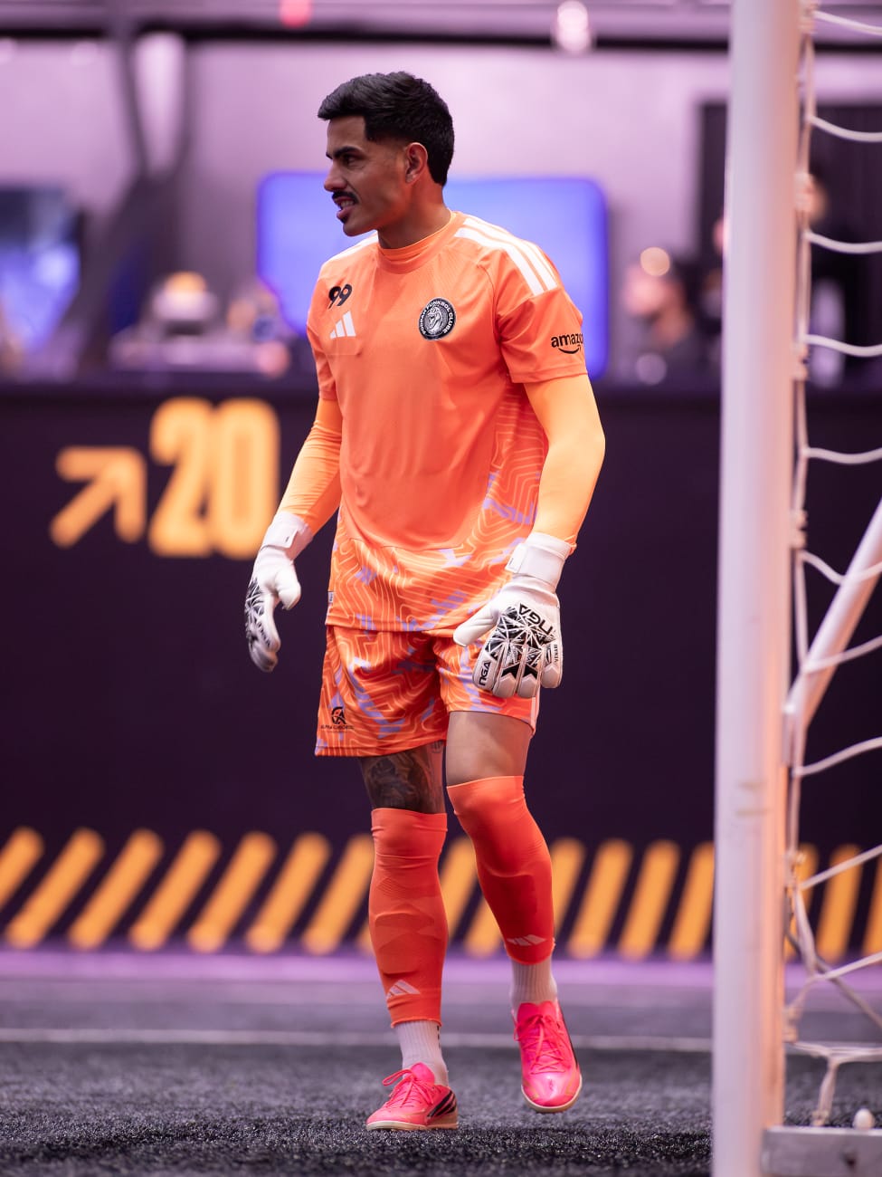Foto do álbum: Goleiro manezinho selecionado no Draft brilha na estreia do PodPah Funkbol